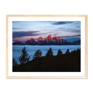 Above the Fog, Tetons