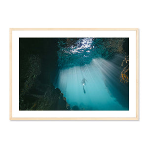 Santa Cruz Island Sea Cave